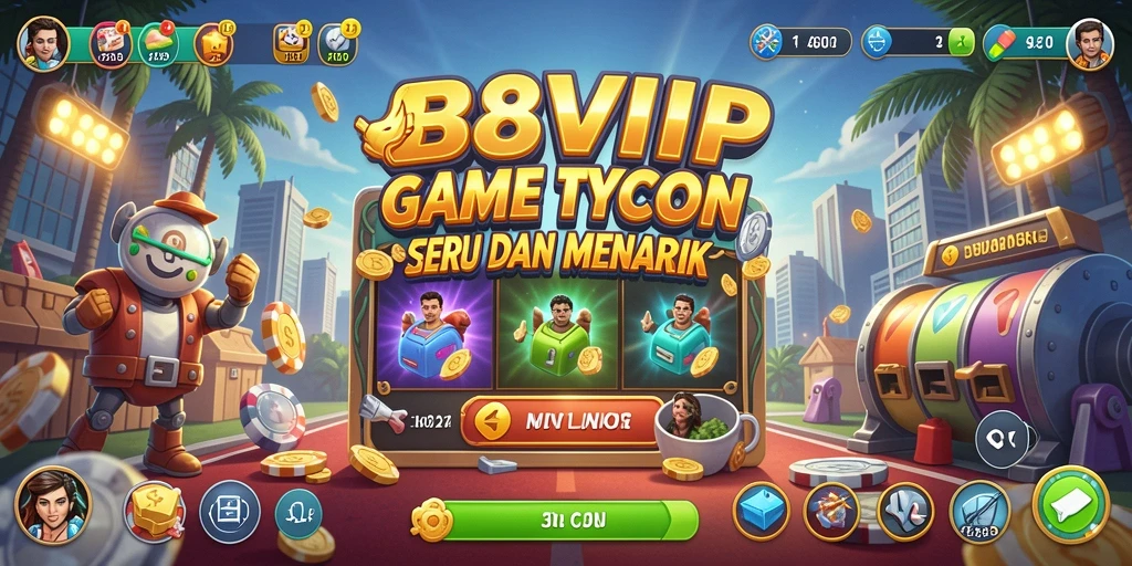 Gameplay B8VIP yang menarik dan penuh strategi.