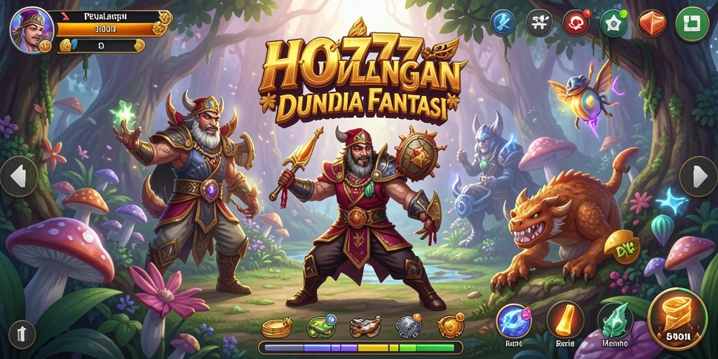 Tampilan gameplay seru dalam petualangan menantang di HO777.