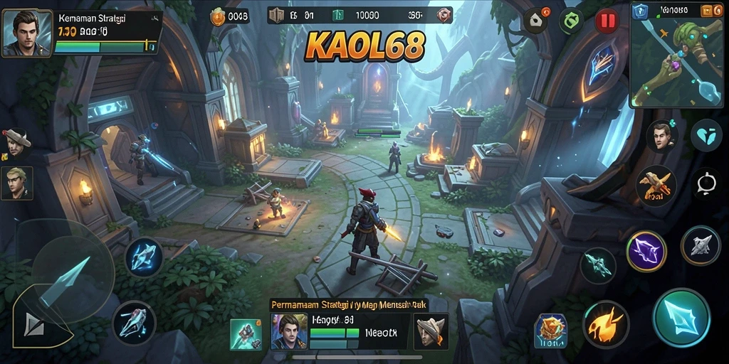Tampilan gameplay menarik dari KAOL68 yang penuh strategi.