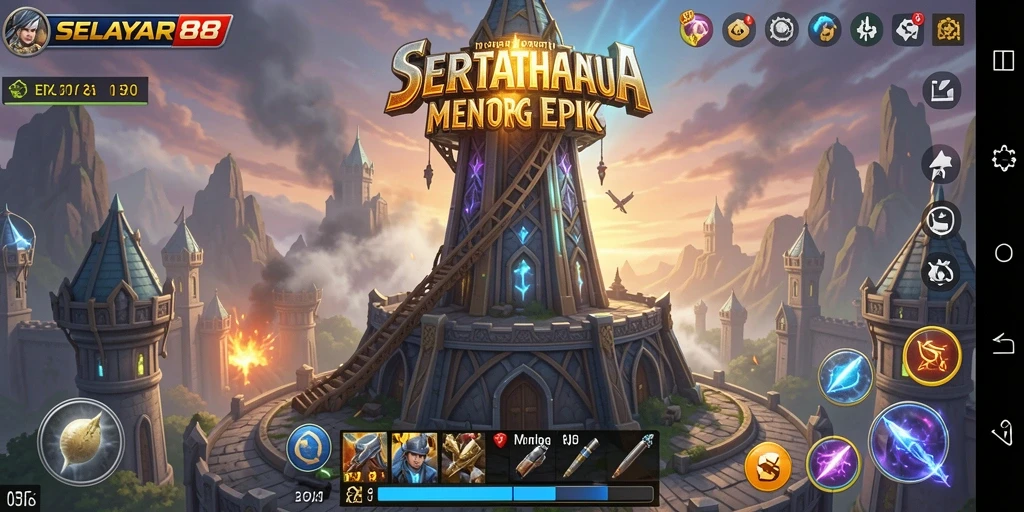 Tampilan gameplay dinamis dan menantang dari SELAYAR88.