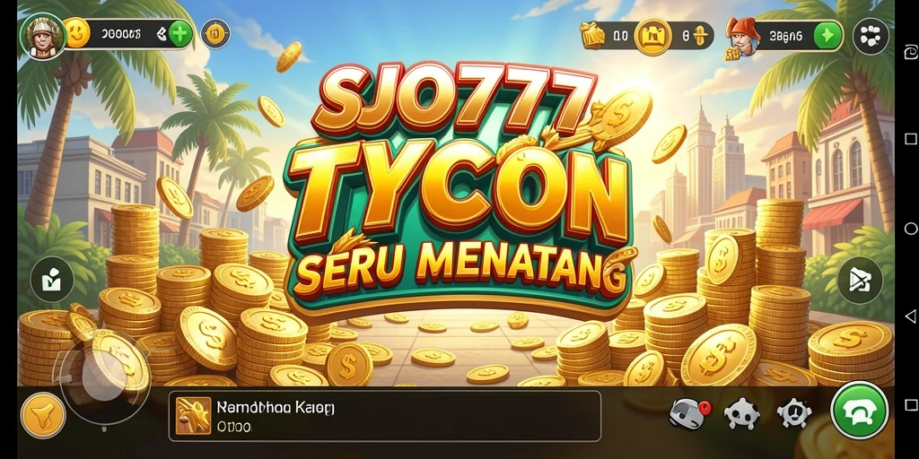 Tampilan menarik dari gameplay SJO777 yang penuh strategi Tycoon.
